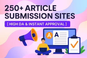 article submission site list