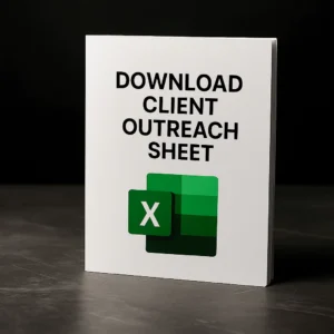 client outreach sheet