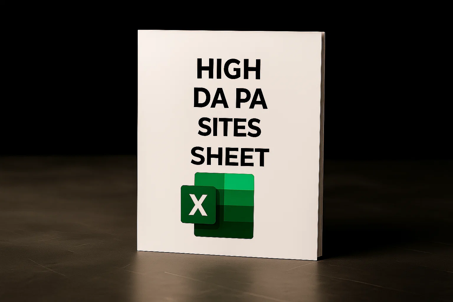 high DA PA sites sheet