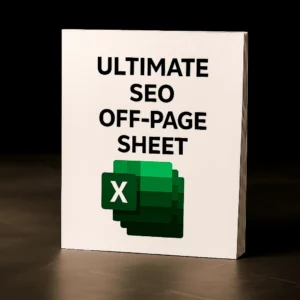 SEO Resource Ultimate Database 4 Sheets